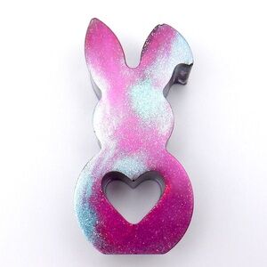 Handmade Resin Easter Bunny Figurine